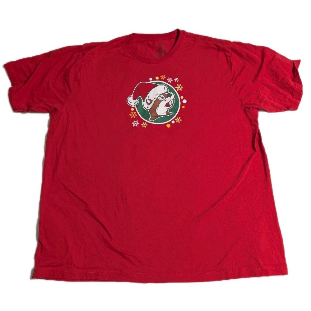 Buc-ee's Christmas T Shirt‎ Red 3XL Believe In The Magic Holiday Graphic Tee